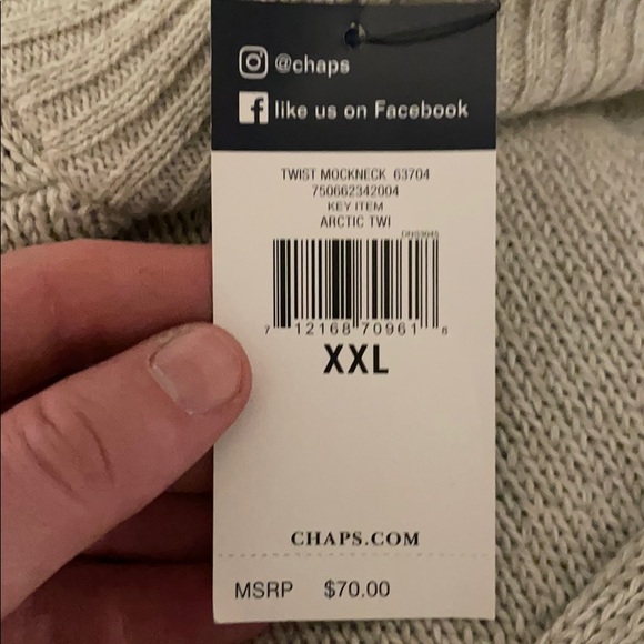 Men’s chaps sweater XXL - Picture 4 of 4